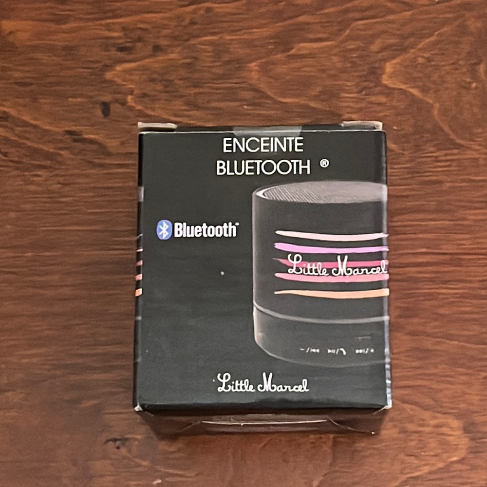 Little Marcel Bluetooth Speaker OS NWT